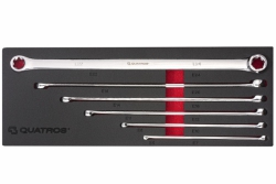 Zestaw 6szt. kluczy oczkowych E-TORX bardzo długich E6-E24