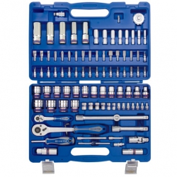 Kpl. nasadek 1/2 i 1/4" 6-kąt. 96cz. z akcesoriami