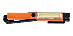Lampka warsztatowa 1,5W COB+ 1W LED z regulowanym uchytem