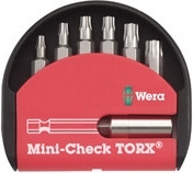 Zestaw bitów Mini-Check Torx 7szt.