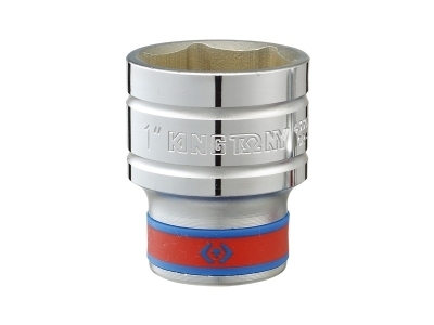 Nasadka krótka 1/2"  6-kąt. calowa King Tony (RÓŻNE ROZMIARY)