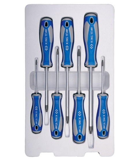 Zestaw wkrętaków TORX T10-40 7szt. KING TONY