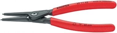 Szczypce do pierścieni Seegera zewnętrzne proste KNIPEX 49 11