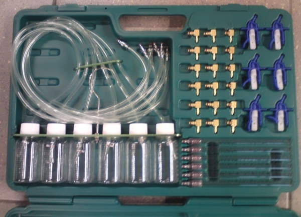 Zestaw do diagnostyki systemów COMMON RAIL z adapterami