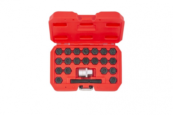 Zestaw kluczy do śrub antykradzieżowych BMW, 22 szt.