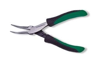 Szczypce zagięte mini 45st. 140mm Jonnesway