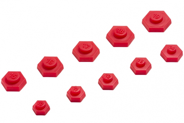 Zestaw 10szt. wkładek magnetycznych do nasadek