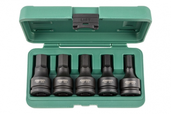 Kpl. kluczy ampulowych udarowych 3/4" 5szt.